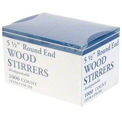 Algopix Similar Product 18 - Chung BAE  Wood Coffee Stirrer Round