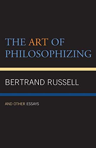 Algopix Similar Product 7 - The Art of Philosophizing and Other