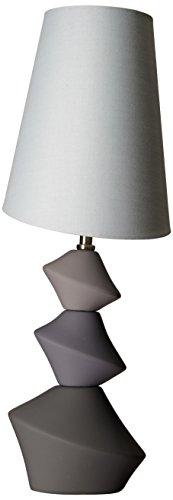 Algopix Similar Product 4 - Cortesi Home Asteroid Lamp Gray Fabric