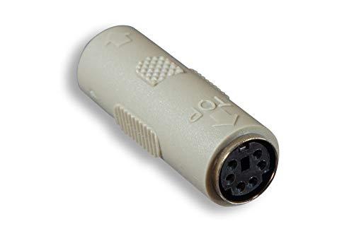Algopix Similar Product 12 - Cablelera ZAGA1355FF Mini DIN 6 Female