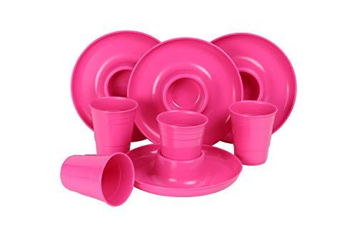 Algopix Similar Product 3 - GreatPlate GPGCPPINK4x4AZ Pink Combo