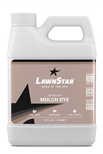 Algopix Similar Product 19 - LawnStar Black Mulch Paint 32 fl oz