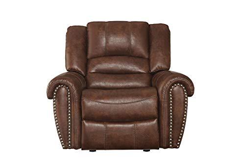Algopix Similar Product 9 - Benzara BM181767 Glider Reclining Chair