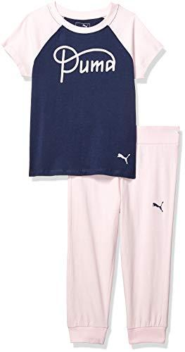 Algopix Similar Product 6 - PUMA Little Girls' Jogger Set