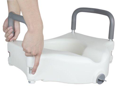 Algopix Similar Product 11 - Ez2care Deluxe Raised Toilet Seat with