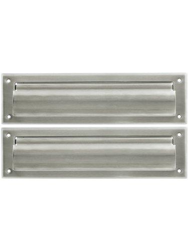 Algopix Similar Product 15 - Solid Brass Magazine Size Mail Slot