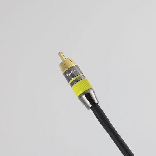Algopix Similar Product 7 - 3 foot Composite Video Cable Tartan