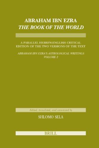 Algopix Similar Product 11 - Abraham Ibn Ezra the Book of the World