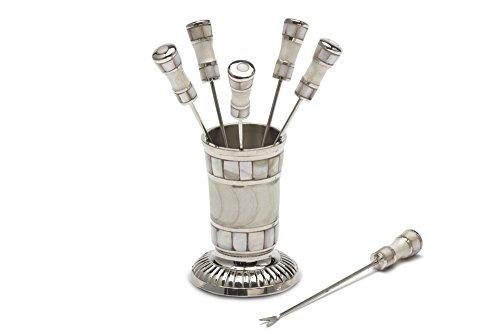 Algopix Similar Product 8 - Classic Cocktail Pick Set Snow