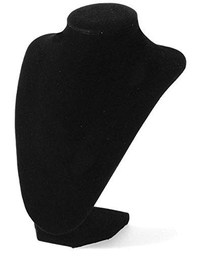 Algopix Similar Product 5 - Ifavor123 Black Velvet Necklace Display