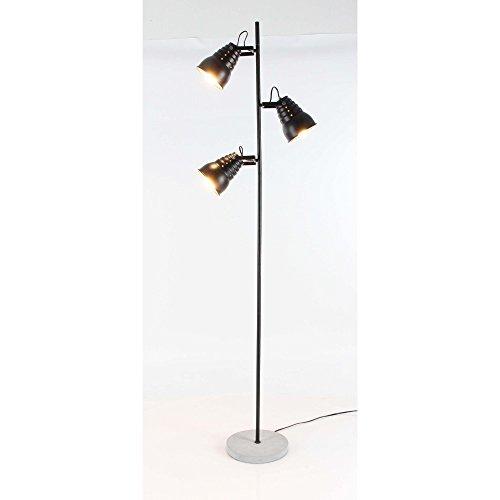 Algopix Similar Product 6 - Benzara Appealing Metal Pole Floor Lamp