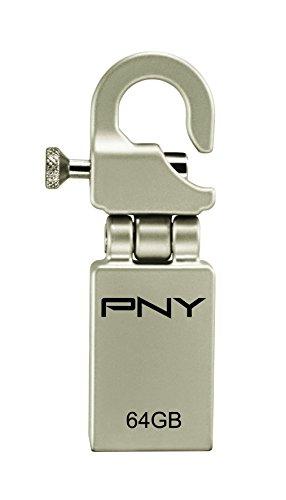 Algopix Similar Product 9 - PNY Micro Hook Attache Metal USB2 64GB