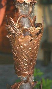 Algopix Similar Product 4 - Hummingbird Copper Rain Chain Copper