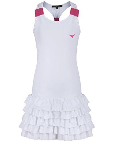 Algopix Similar Product 5 - Bace Girls White Tennis Dress with