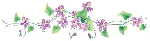 Algopix Similar Product 3 - Designer Stencils New Violet Border