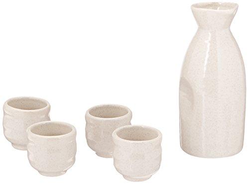 Algopix Similar Product 8 - Happy Sales 5 piece Ceramic Sake set 