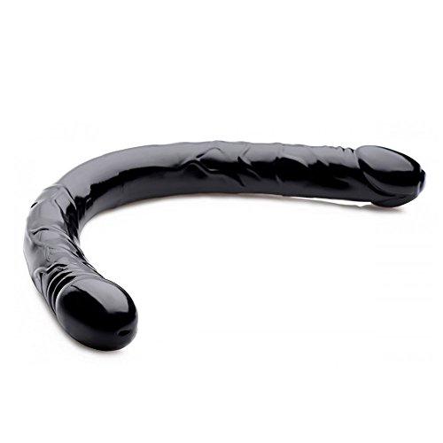Algopix Similar Product 20 - Double Ended Black Dildo
