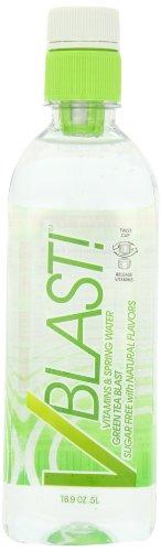 Algopix Similar Product 11 - VBlast Spring Water, Green Tea, 12-Count