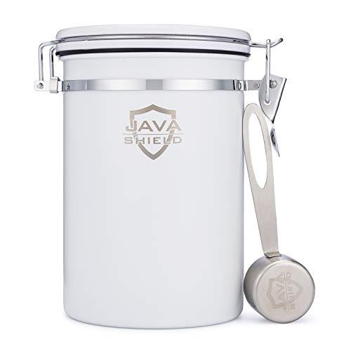 Algopix Similar Product 6 - Java Shield White Coffee Container 