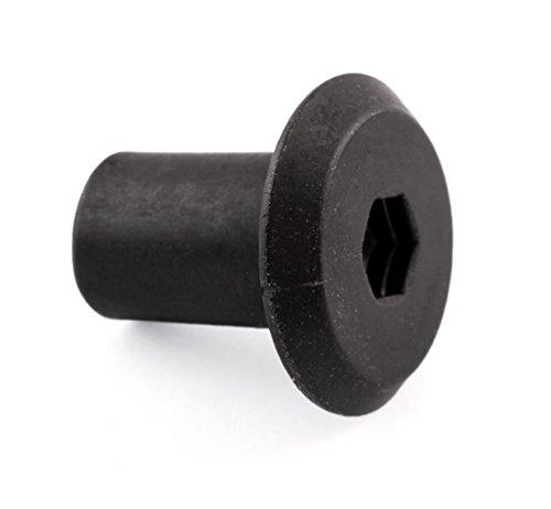 Algopix Similar Product 12 - Steel Joint Connector Caps Black