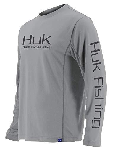 Algopix Similar Product 1 - Huk Youth  Icon X Long Sleeve Shirt