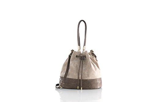 Algopix Similar Product 6 - Shiraleah Azra Bucket Daypack, Almond