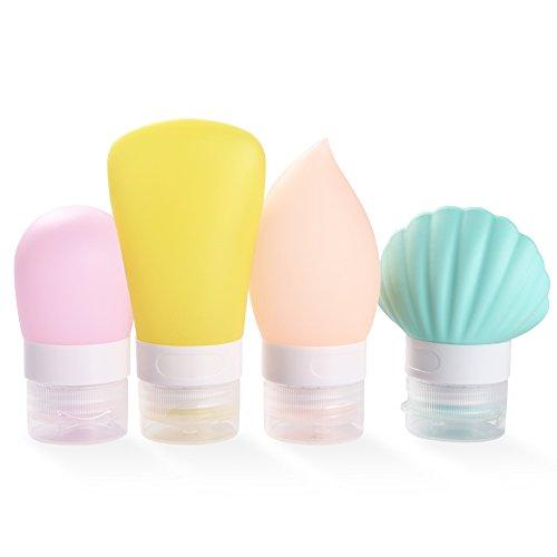 Algopix Similar Product 18 - Travel Bottles Set with Portable Clear