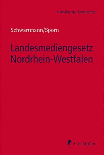 Algopix Similar Product 8 - Landesmediengesetz NordrheinWestfalen