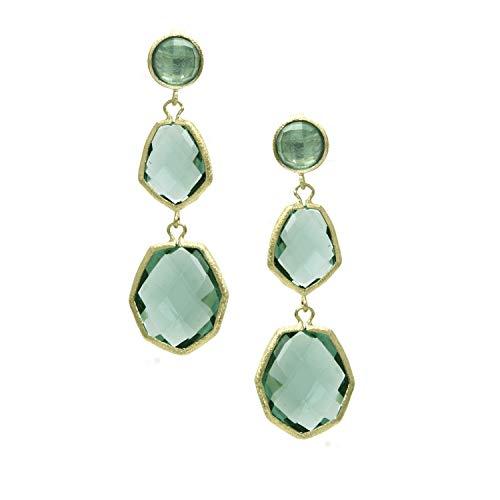 Algopix Similar Product 10 - Rivka Friedman 18K Gold Clad Capri Deco
