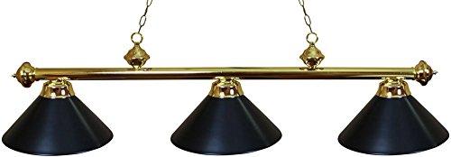 Algopix Similar Product 11 - Ozone Brass Pool Table Light with Black