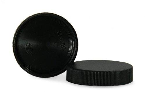 Algopix Similar Product 12 - Qorpak CAP00363 Black Polypropylene