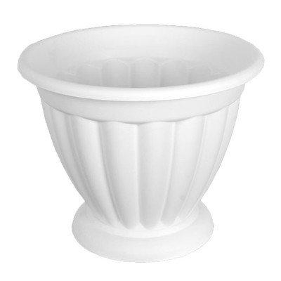 Algopix Similar Product 18 - Round Urn Planter Finish White Size
