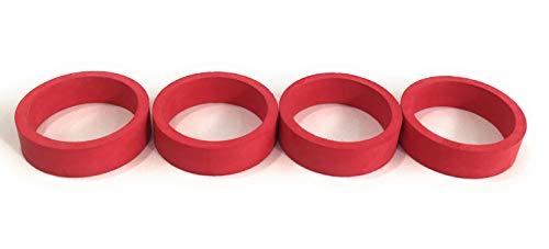 Algopix Similar Product 5 - Ricochet Parts Set of 4 Red Pinball