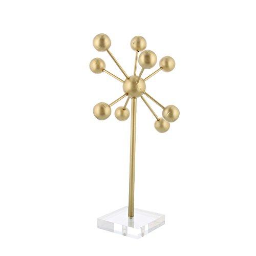 Algopix Similar Product 8 - Benzara Creative Metal Acrylic Gold
