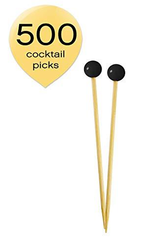 Algopix Similar Product 6 - Simply Baked TP01C BLK Cocktail Pick