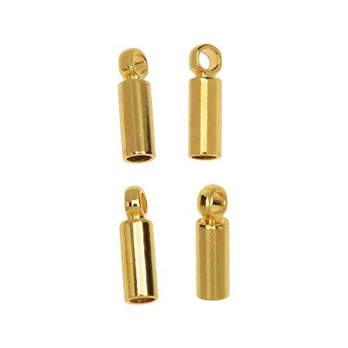Algopix Similar Product 3 - Beadaholique Cord Ends Barrel with