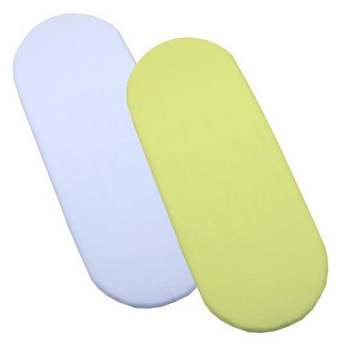 Algopix Similar Product 15 - BabyPrem Pack of 2 Fitted Cotton Moses