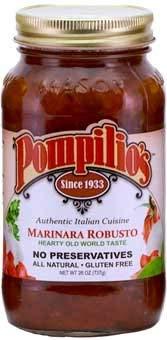 Algopix Similar Product 17 - Pompilios Pasta Sauce Marinara
