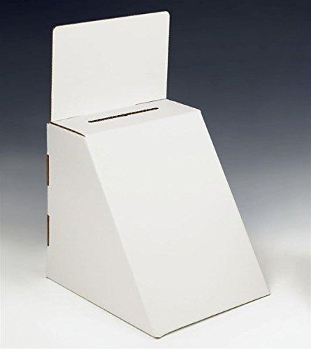 Algopix Similar Product 6 - Displays2go Tabletop Ballot Box Set of