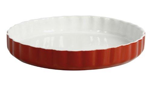 Algopix Similar Product 8 - Crealys 512735 Ceramic Tart Dish 28 cm