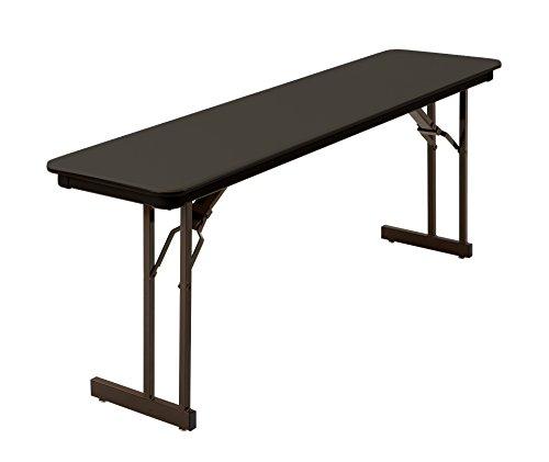 Algopix Similar Product 16 - MityLite ABS Table, 18" x 72", Black