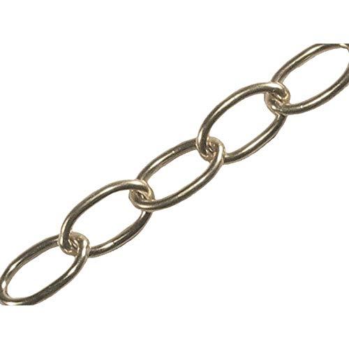 Algopix Similar Product 5 - Faithfull Oval Chain 1.8Mm 10M Chrome