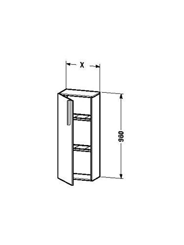 Algopix Similar Product 3 - Duravit VE1105R7272  Semitall cabinet