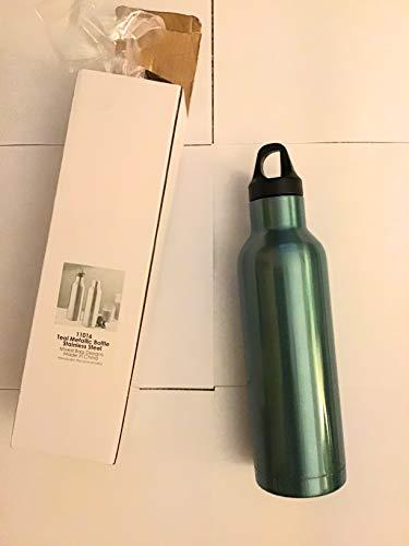 Algopix Similar Product 7 - Teal Metallic 20 Oz Water Bottle  Pack