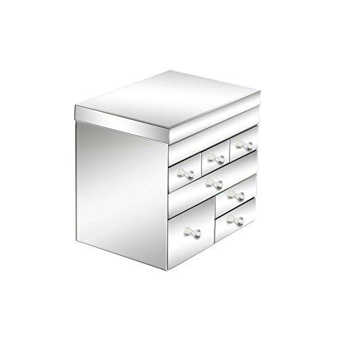 Algopix Similar Product 11 - Benzara Legacy 7 Drawers Jewelry Box