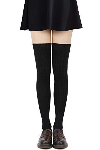 Algopix Similar Product 4 - Leg Warmers Womens Over the Knee High