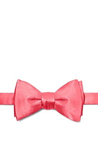 Algopix Similar Product 15 - Coral Coral Silk Butterfly Bow Tie