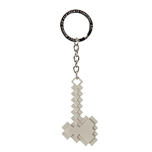 Algopix Similar Product 4 - JINX Minecraft Axe 3D Metal Key Chain