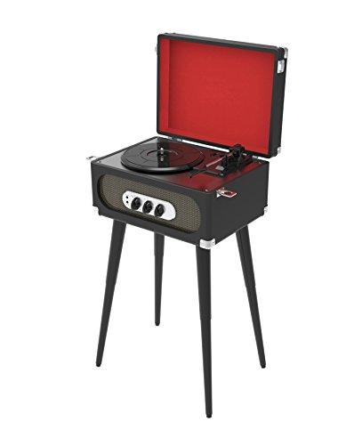 Algopix Similar Product 5 - Sylvania Bluetooth Retro Turntable with
