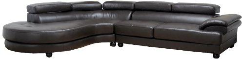 Algopix Similar Product 19 - Baxton Studio Adelaide Leather Modern